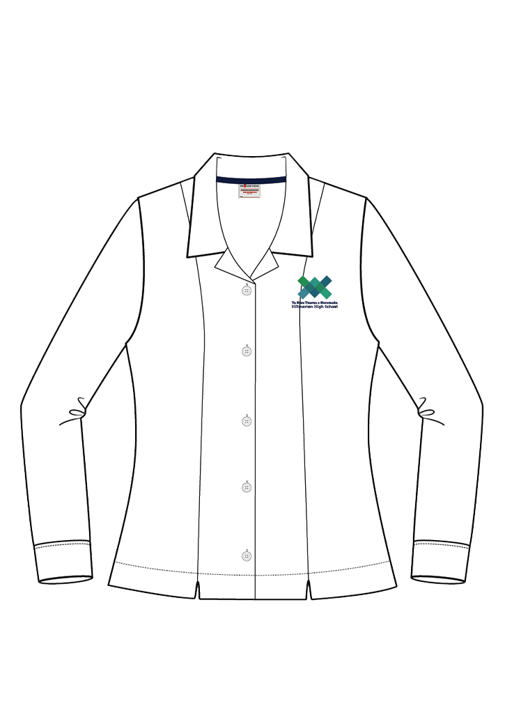 Hillmorton High School LS Blouse White